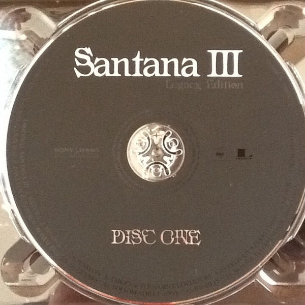 Image of Label Cover of 2xCD - VG+/VG+ - SANTANA, Santana III (Columbia; 82796902702, Europe 2006 Reissue, Double Digipak In Plastic Slipcase, Booklet & Insert, Deluxe Edition), ,  - 3736143E