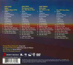 Image of Back Cover of 2xCD - VG/VG - EMERSON, LAKE & PALMER, Tarkus (Legacy; 88691937962, Europe 2012 Reissue, Four-Fold Digipak, Booklet, With DVD), ,  - 2116468C