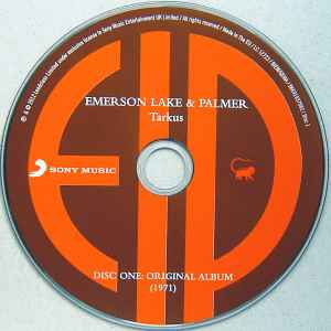 Image of Label Cover of 2xCD - VG/VG - EMERSON, LAKE & PALMER, Tarkus (Legacy; 88691937962, Europe 2012 Reissue, Four-Fold Digipak, Booklet, With DVD), ,  - 2116468C