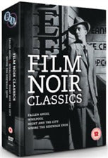Image of Front Cover of 4xDVD - VG+/VG+ - VARIOUS, Film Noir Classics (Fallen Angel / Whirlpool / Night and the City / Where the Sidewalk Ends) (BFI; BFIVD870, UK 2009, Box Set, Booklet), ,  - 2436028E