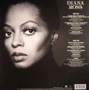 Image of Back Cover of LP - VG+/VG+ - DIANA ROSS, Diana Ross (Motown; 00602547899859, UK & Europe 2016 Reissue), Light ringwear on sleeve.,  - 2126120E