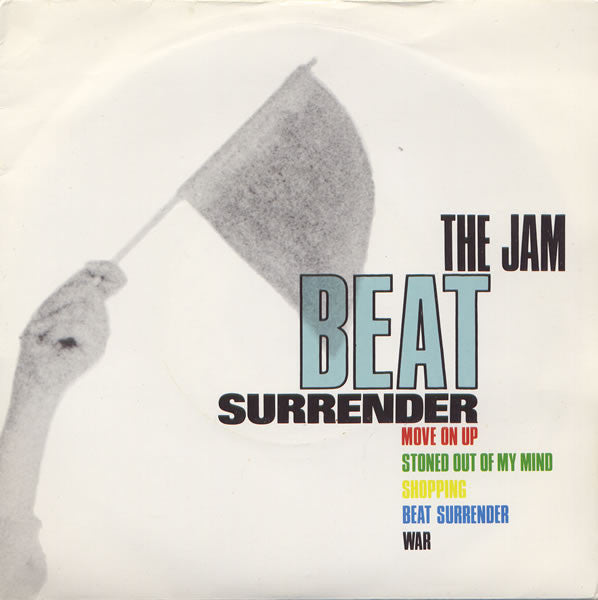 Image of Front Cover of 2x7" - VG/VG - THE JAM, Beat Surrender (Polydor Stylized Jam Font; POSPJ 540, UK 1982, Gatefold), ,  - 2316052C