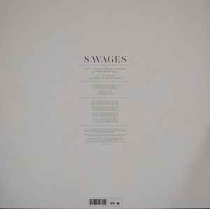 Image of Back Cover of 12" EP - VG+/VG+ - SAVAGES, Fuckers / Dream Baby Dream (Matador; OLE-1060-1, Europe 2014, Embossed Sleeve), ,  - 1116388C
