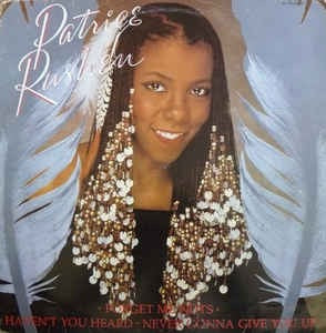 Image of Front Cover of 4414138C: 12" - PATRICE RUSHEN, Forget me Nots/ Haven't You Heard/ Never Gonna Give You Up (Elektra; K 13173T, UK 1982, Picture Sleeve) Edge wear to sleeve.  VG/VG+