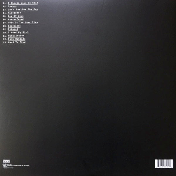 Image of Back Cover of 2xLP - VG+/VG - THE NATIONAL, Trouble Will Find Me (4AD; CAD3315, Europe 2013, Gatefold, 2 Inners, MPO Sterling Cut), Strong VG, fine marks from inner.,  - 3916136C
