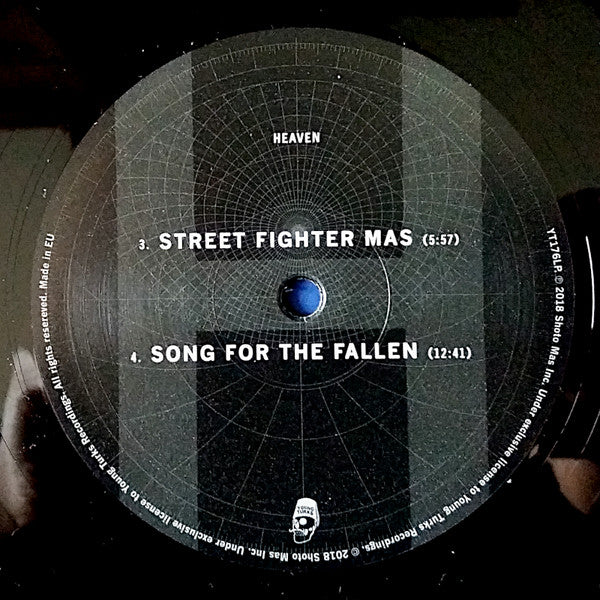 Image of Label Cover of 5xLP - VG+/M - KAMASI WASHINGTON, Heaven And Earth (Young Turks; YT176LP, Europe 2018, Triple Gatefold, 4 Inners, Hidden 5th Disc inside sealed seam), Sealed! Some light wear to sleeve.,  - 0816471C