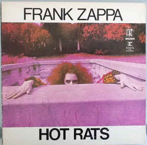 Image of Front Cover of 4115103C: LP - FRANK ZAPPA, Hot Rats (Reprise Records; K 44078, UK 1980 Reissue, Gatefold, No Dip on Labels)   VG/VG