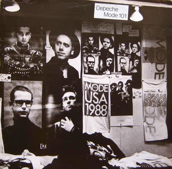 Image of Front Cover of 2xLP - G+/G - DEPECHE MODE, 101 (Mute; STUMM101, UK 1989, Inside Loading Gatefold Sleeve, Booklet), No inners. Records very marked. Sleeve is tatty with heavy edgewear.,  - 3326205E