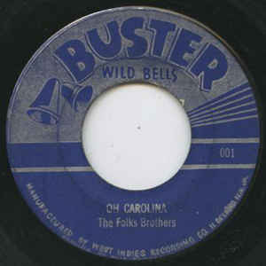 Image of Front Cover of 7" - /G+ - THE FOLKS BROTHERS, Oh Carolina / I Met A Man (Buster Wild Bells; , Jamaica 1960), ,  - 4426192E