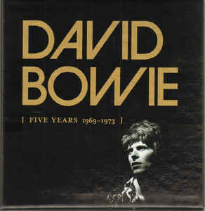 Image of Front Cover of 12xCD - VG/VG+ - DAVID BOWIE, Five Years 1969 - 1973 (Parlophone; , UK, Europe & US 2015, Box Set, Book), Box And Booklet Cover Scuffed, Some Discs Have Light Marks, Doesn't Affect Play.,  - 3456035S