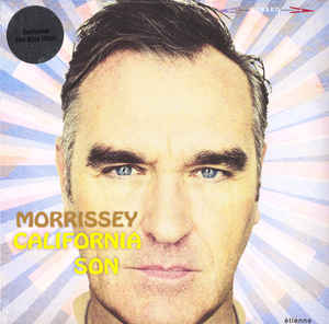 Image of Front Cover of 4344145S: LP - MORRISSEY, California Son ( tienne; 538486081, Europe 2019, Inner & Insert, Sky Blue Vinyl.) Opened Instore  VG+/EX