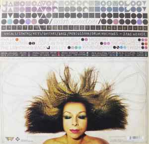 Image of Back Cover of 3945023S: LP - JANE WEAVER, Modern Kosmology (Fire Records; FIRELP484X, UK 2017, Poster, 180 Gram Vinyl) Still in opened stickered shrinkwrap  VG+/VG+