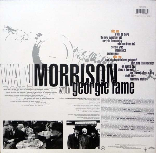 洋楽 Van Morrison ie fame how long lp VAN MORRISON WITH GEORGIE FAME & FRIENDS, How Long Has This Been