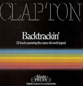 Image of Front Cover of 2914225C: 2xLP - ERIC CLAPTON, Backtrackin' (Starblend; ERIC 1Series:Master Pieces  , UK 1984, Embossed Gatefold Sleeve, 2 Inners)   VG/VG