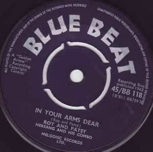 Image of Back Cover of 7" - /VG - ROY & PATSY, My Happy Home / In Your Arms Dear (Bluebeat; BB118, UK 1962, 4 prong centre), ,  - 0756119S