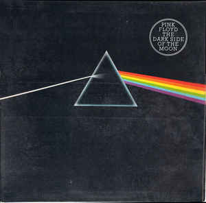 Image of Front Cover of LP - VG/G - PINK FLOYD, The Dark Side Of The Moon (Harvest; SHVLA.804, Australia 1973, Laminated Gatefold Sleeve, No Posters, No Stickers), Hairlines and long light marks, Laminate bubbling and genereal wear to sleeve, Intact. ,  - 3216395C