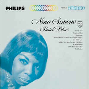 Image of Front Cover of LP - EX/EX - NINA SIMONE, Pastel Blues (Philips; PHS 600-187, Europe 2016 Reissue, 180 Gram Vinyl), ,  - 1626105E