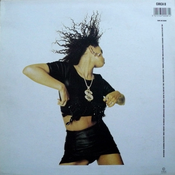 Image of Back Cover of 4514292C: LP - NENEH CHERRY, Raw Like Sushi (Circa; CIRCA 8, UK 1989, Inner)   VG/VG