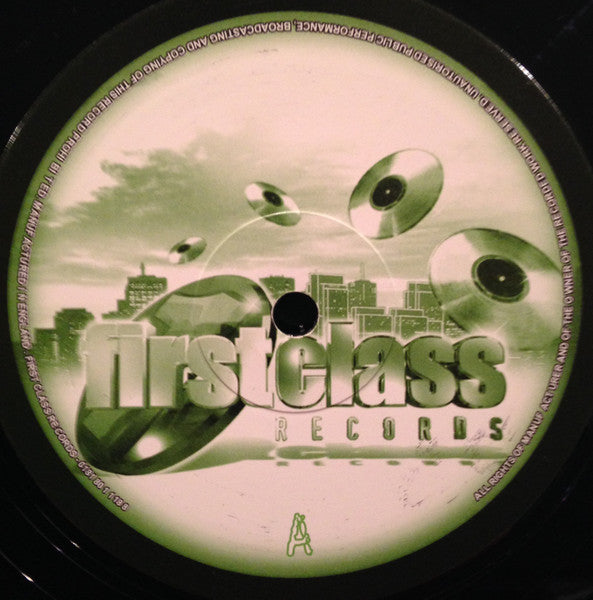 Image of Front Cover of 12" - /VG+ - CHRIS MACK FEATURING MC NUTS, Baby Gonna Rock Dis (First Class Records; FC 004, UK 1999, Plain Sleeve), , A Baby Gonna Rock Dis (Original 2 Step Vocal)AA1 Baby Gonna Rock Dis (Disco Twist Mix)AA2 Baby Gonna Rock Dis (2 Step Dub) - S