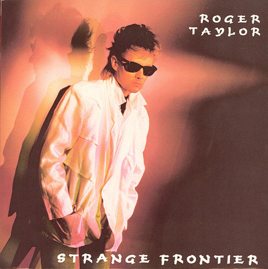 Image of Front Cover of 0326239E: 7" - ROGER TAYLOR, Strange Frontier / I Cry For You (EMI; EMI 5490, UK 1984, Picture Sleeve) Strong VG+, Manufacturer's Property Sticker on Rear Sleeve, Slight Water Damage To Sleeve  VG/VG+