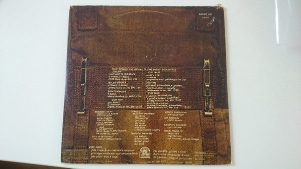 Image of Back Cover of 4745093S: 2xLP - RARE EARTH, Rare Earth In Concert (Rare Earth; SRESP 301, UK 1972, Textured Sleeve) Writing On Front Sleeve, Edge Wear  VG/VG+