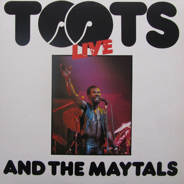 Image of Front Cover of LP - VG/VG - TOOTS & THE MAYTALS, Live (Island Records; ILPS 9647, UK 1980, Inner With Curved Corners, Live at Hammersmith Palais), Hairlines, ,  - 2346022S