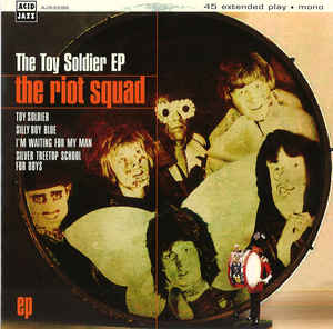 Image of Front Cover of 3524543E: 7" EP - THE RIOT SQUAD, The Toy Soldier EP (Acid Jazz; AJX329S, UK 2013, Flipback Sleeve, Rare Early Bowie Tracks)   EX/EX