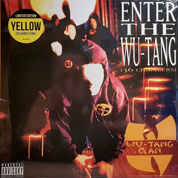 Image of Front Cover of LP - VG+/VG+ - THE WU-TANG CLAN, Enter The Wu-Tang (36 Chambers) (Legacy Vinyl; 190758833811, UK 2018 Reissue, Picture Sleeve, Limited Edition Yellow Vinyl), ,  - 2326004E