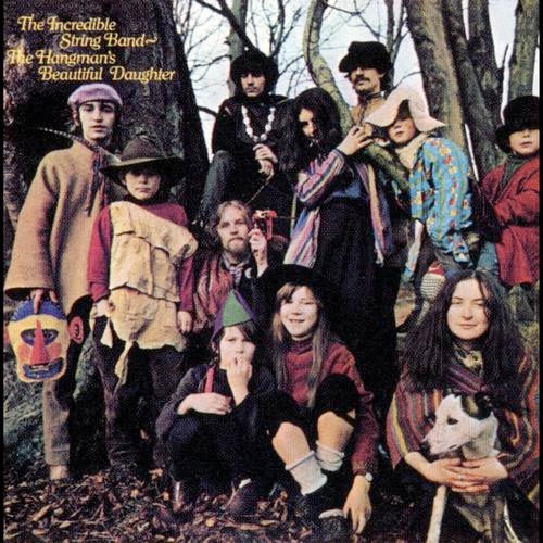 Image of Front Cover of 2714134C: LP - THE INCREDIBLE STRING BAND, The Hangman's Beautiful Daughter (Elektra Red; K42002, UK 1976 Reissue) Pressing fault which bumps for a few rotations.  VG+/VG