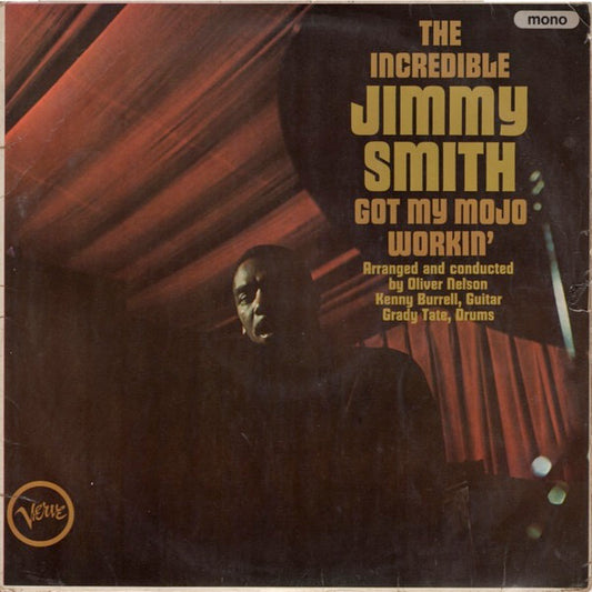 Image of Front Cover of LP - VG/VG - JIMMY SMITH, Got My Mojo Working (Verve; VLP 9123, UK 1966, Laminated Flipback Sleeve, Mono), ,  - 3026024E