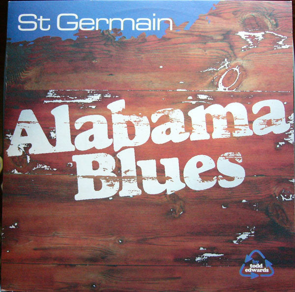 Image of Front Cover of 12" - VG/G+ - ST GERMAIN, Alabama Blues (F Communications; F 030, France 1995, Picture Sleeve), Lots of light marks on either side, causing surface noise and crackle at points.,  - 3946261S