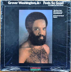Image of Front Cover of LP - EX/VG - GROVER WASHINGTON, JR., Feels So Good (Kudu; KU-24 S1, US 1975, Picture Sleeve), Light marks. Sleeve in shrinkwrap (opened)., Sampled by A Tribe Called Quest, Black Moon, Cypress Hill, Notorious B.I.G., EPMD, Common +more - 3946209S