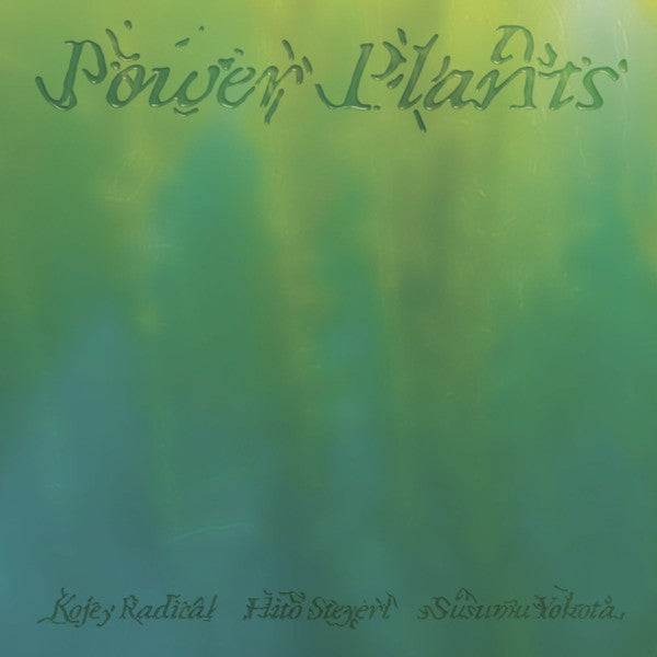 Image of Front Cover of 3815300C: 12" EP - HITO STEYERL, KOJEY RADICAL, SUSUMU YOKOTA, Power Plants (The Vinyl Factory; VF332, UK 2019, Clear Vinyl) Sleeve and corner crease.   VG/VG+