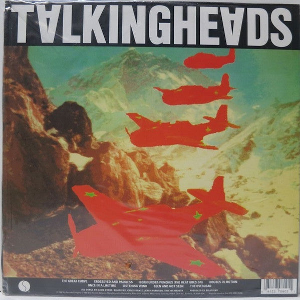 Image of Back Cover of LP - VG+/VG+ - TALKING HEADS, Remain In Light (Sire; R1 70802, US 2006 Reissue, Inner & Insert, 180 Gram Vinyl), ,  - 4216432C