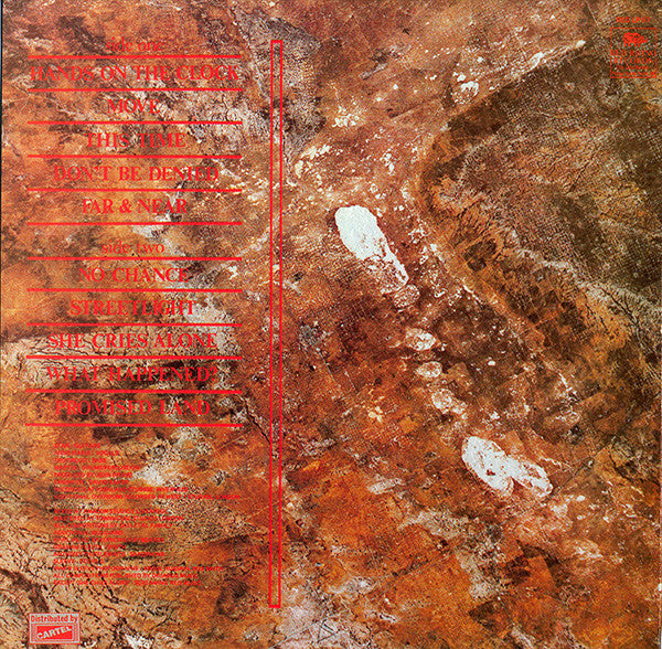Image of Back Cover of LP - VG/VG - SKELETAL FAMILY, Futile Combat (Red Rhino Records; RED LP 57, UK 1985, Glossy Textured Sleeve), Strong VG - hairlines only. ,  - 2526440E