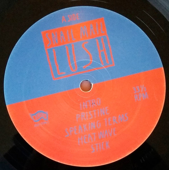 Image of Label Cover of LP - VG+/VG+ - SNAIL MAIL, Lush (Matador; OLE-1179-1, UK & Europe 2018, Inner), Strong VG+,  - 0926193E
