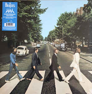 Image of Front Cover of 4114489C: LP - THE BEATLES, Abbey Road (Apple Records; 0602577915123, Worldwide 2019 Reissue, 180 Gram Vinyl, 50th Anniversary Edition, )   NEW/NEW