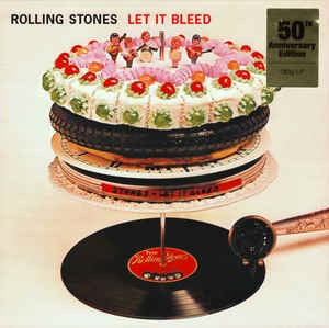 Image of Front Cover of 4735113E: LP - THE ROLLING STONES, Let It Bleed (ABKCO; 7185841, Europe 2019 Reissue, Inner, 50th Anniversary Edition)   NEW/NEW
