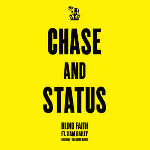 Image of Front Cover of 12" - VG/G+ - CHASE AND STATUS FT. LIAM BAILEY, Blind Faith (RAM Records; RAMM 93, Vertigo    RAMM 93, UK 2011, Picture Sleeve), Lots of light hairlines and marks + some very light fogging at run outs. Sleeve has small sticker mark at top left.,  - 2216109C