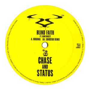 Image of Label Cover of 12" - VG/G+ - CHASE AND STATUS FT. LIAM BAILEY, Blind Faith (RAM Records; RAMM 93, Vertigo    RAMM 93, UK 2011, Picture Sleeve), Lots of light hairlines and marks + some very light fogging at run outs. Sleeve has small sticker mark at top left.,  - 2216109C