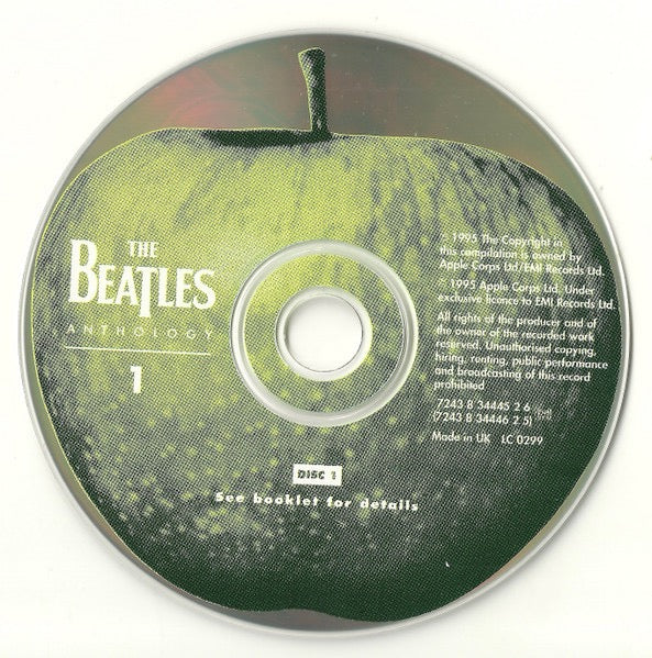 Image of Label Cover of 2xCD - VG+/VG+ - THE BEATLES, Anthology 1 (Apple Records; 0600753568385, France 2015, Fatbox Double Case, Booklet), ,  - 3416483C