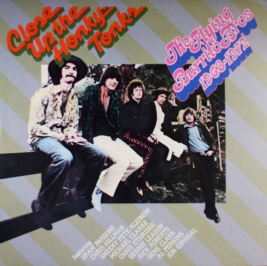 Image of Front Cover of 3514283C: 2xLP - THE FLYING BURRITO BROS, Close Up The Honky Tonks (A&M Records; AMLH 63631, UK 1974, Gatefold) Hairlines, Ring wear and sticker residue to sleeve  VG/VG