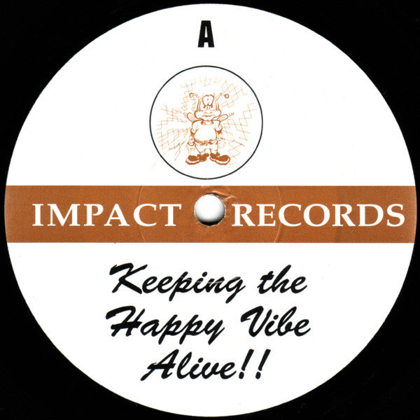 Image of Back Cover of 12" - /G+ - SY & UNKNOWN, Sudden Impact / Let The Bass Kick (Impact Records ; IMP 031, UK 1994, Plain Sleeve), Lots of marks on either side of record,  - 3746461S