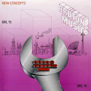 Image of Front Cover of LP - VG/VG+ - TREVOR BASTOW / PATRICK WILSON, New Concepts (Bruton Music; BRL 15, UK 1984), ,  - 3946093S