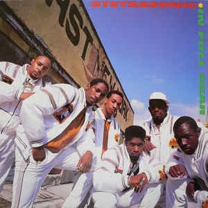 Image of Front Cover of LP - VG/VG+ - STETSASONIC, In Full Gear (Tommy Boy; AMA9001, UK 1988, Inner), Small patch of sticker damage to sleeve.,  - 3016049C