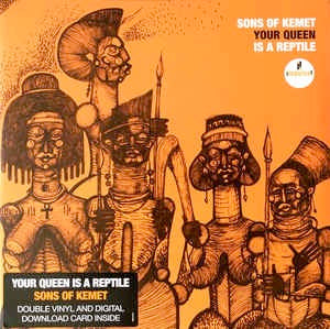 Image of Front Cover of 2xLP - VG+/VG - SONS OF KEMET, Your Queen Is A Reptile (Impulse!; B0027970-01, US 2018, Gatefold), Strong VG,  - 1626398E