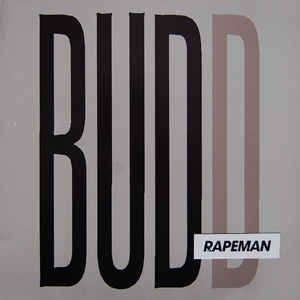 Image of Front Cover of 12" EP - VG/VG - RAPEMAN, Budd (Blast First; BFFP 27, UK 1988, Die Cut Company Sleeve, Inner, yellow Blast First logo on labels, Steve Albini), String VG - light hairlines, small tear in die cut part of cover,  - 4246006S