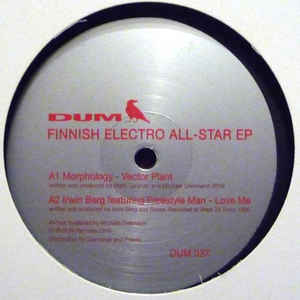 Image of Front Cover of 12" - /VG - VARIOUS, Finnish Electro All-Star EP (Dum Records; DUM 037, Finland 2016), Very strong VG,  - 2126237E