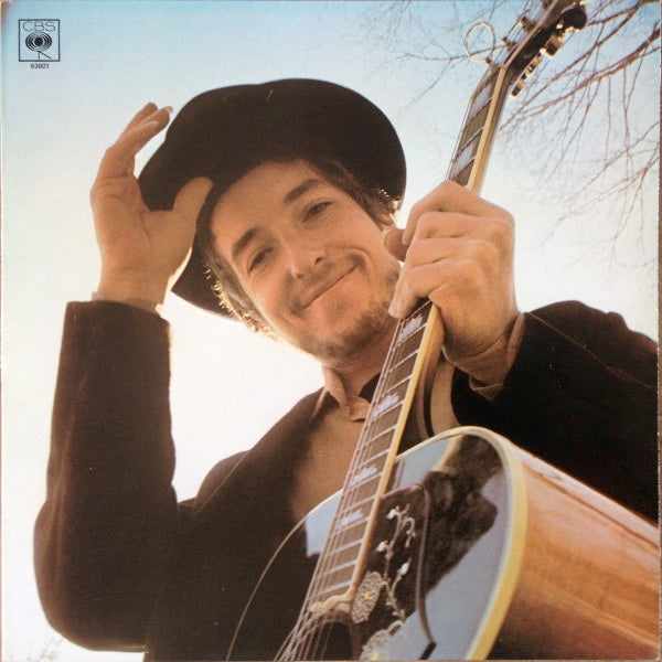 Image of Front Cover of LP - VG/VG - BOB DYLAN, Nashville Skyline (CBS Orange (33 1/3 On Label); 63601, UK 1973 Reissue, Non-Laminated Sleeve), Strong VG - a fwq hairlines, edge wear,  - 4346310S