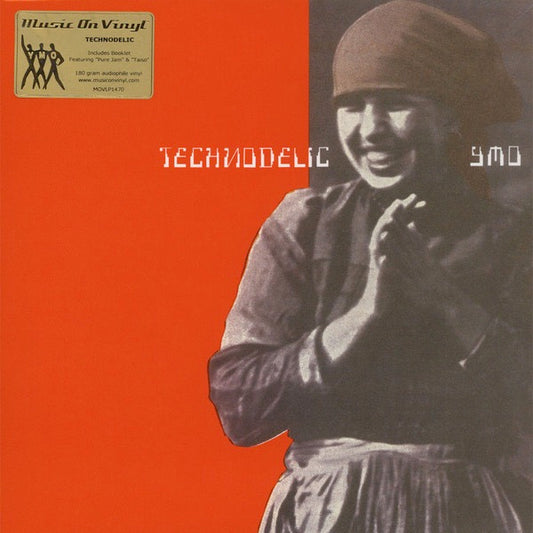 Image of Front Cover of 0714315C: LP - YMO - YELLOW MAGIC ORCHESTRA, Technodelic (Music On Vinyl; MOVLP1470, Alfa    MOVLP1470, Epic    MOVLP1470, Europe 2016 Reissue, Booklet)   NEW/NEW